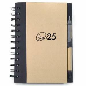 Spiral Bound Notebook & Harvest Pen